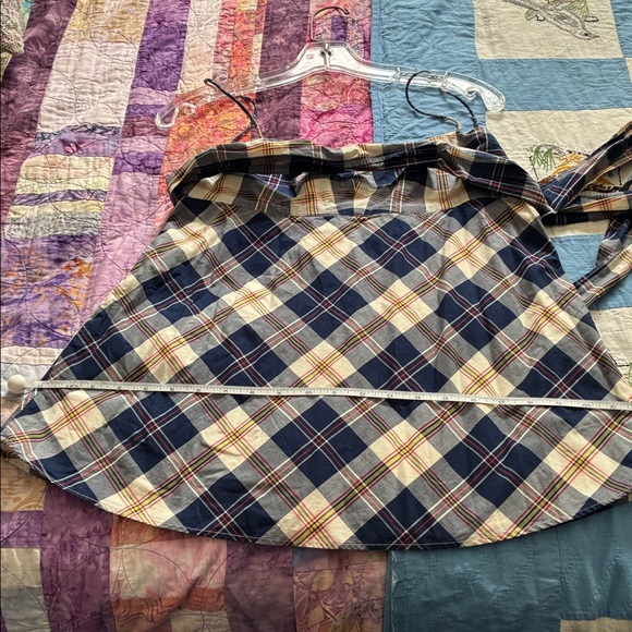 J Crew plaid cotton top - Picture 8 of 11